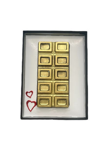 500g Golden Chocolate Bar VALENTINES